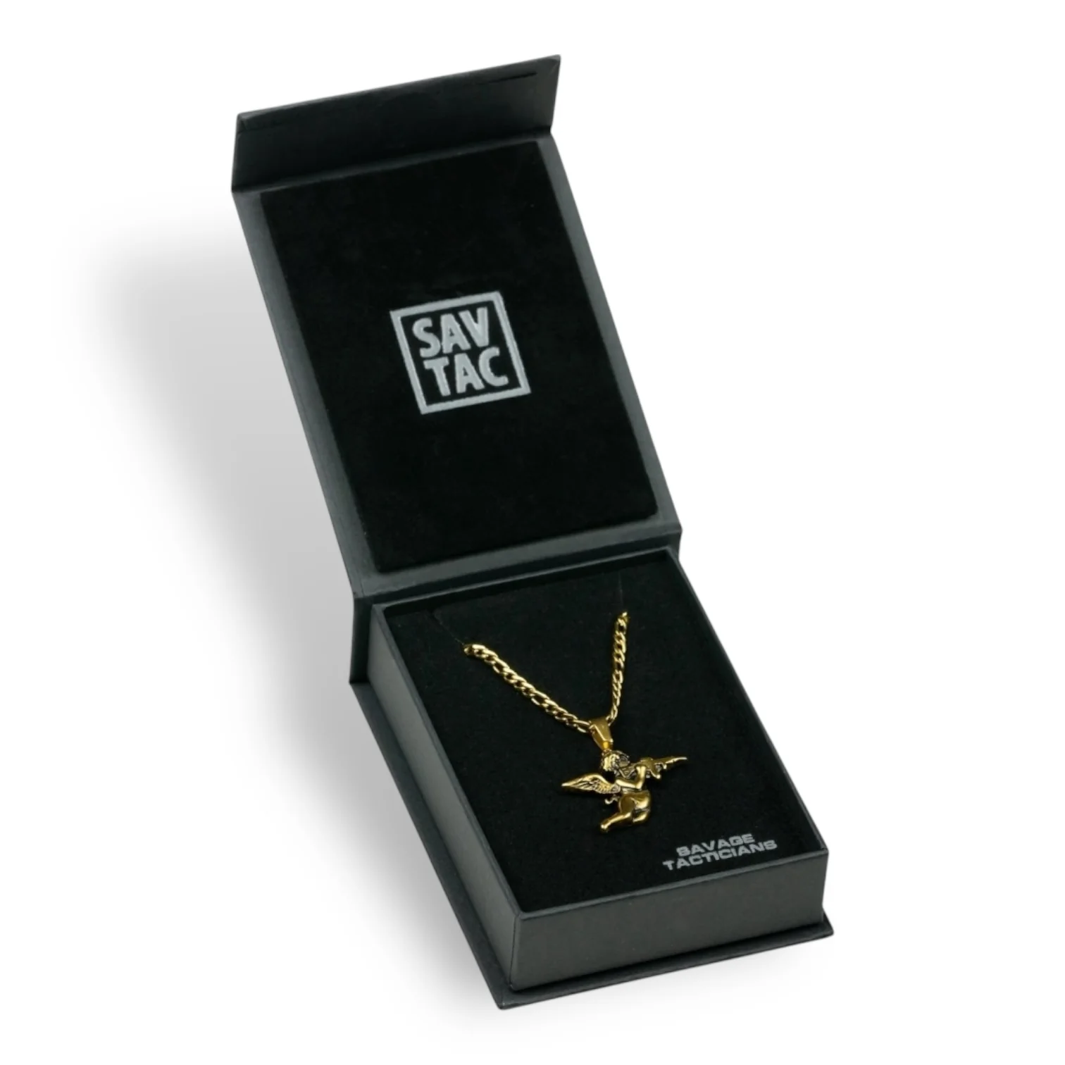 AR Cherub Pendant & Chain - Image 2