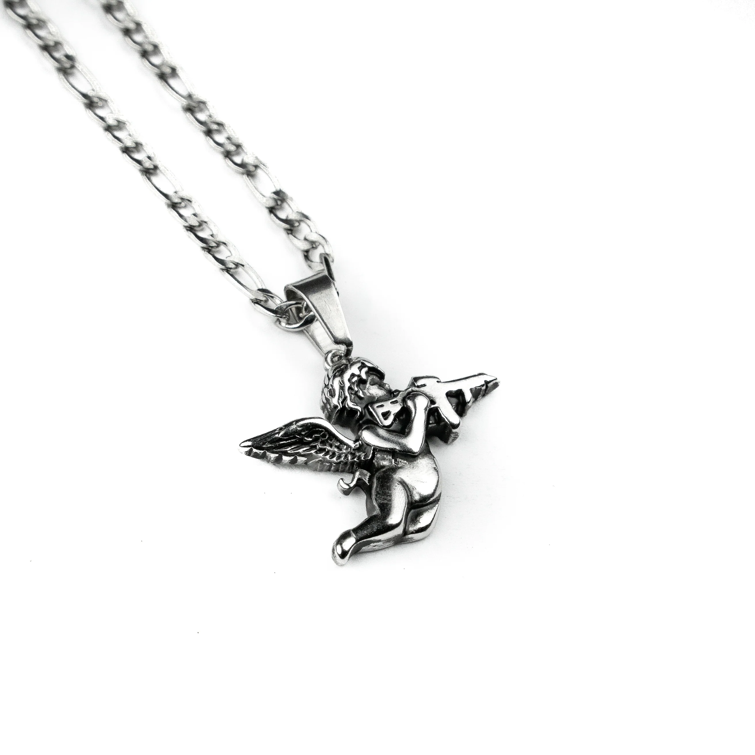 AR Cherub Pendant & Chain - Image 5