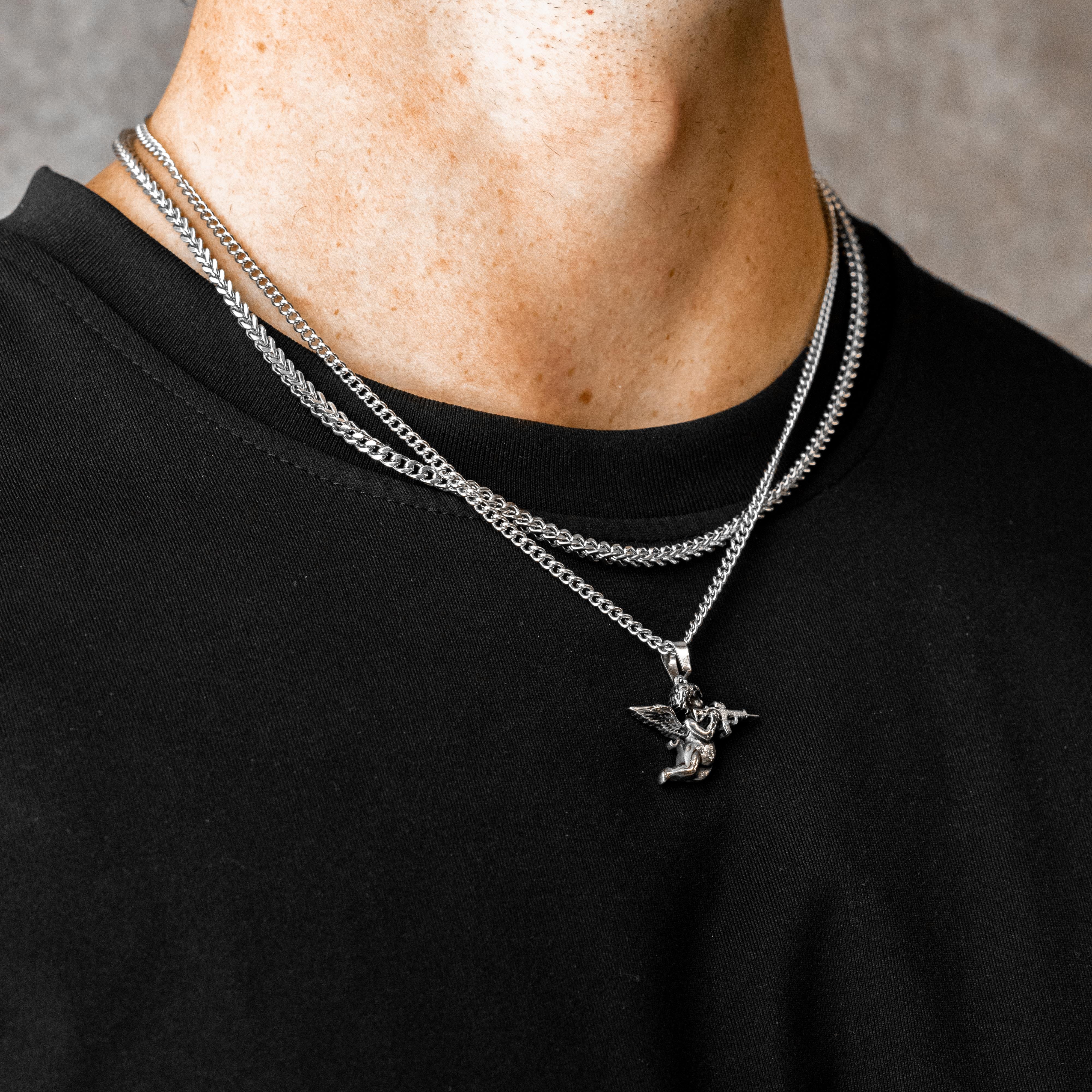 AR Cherub Pendant & Chain - Image 7