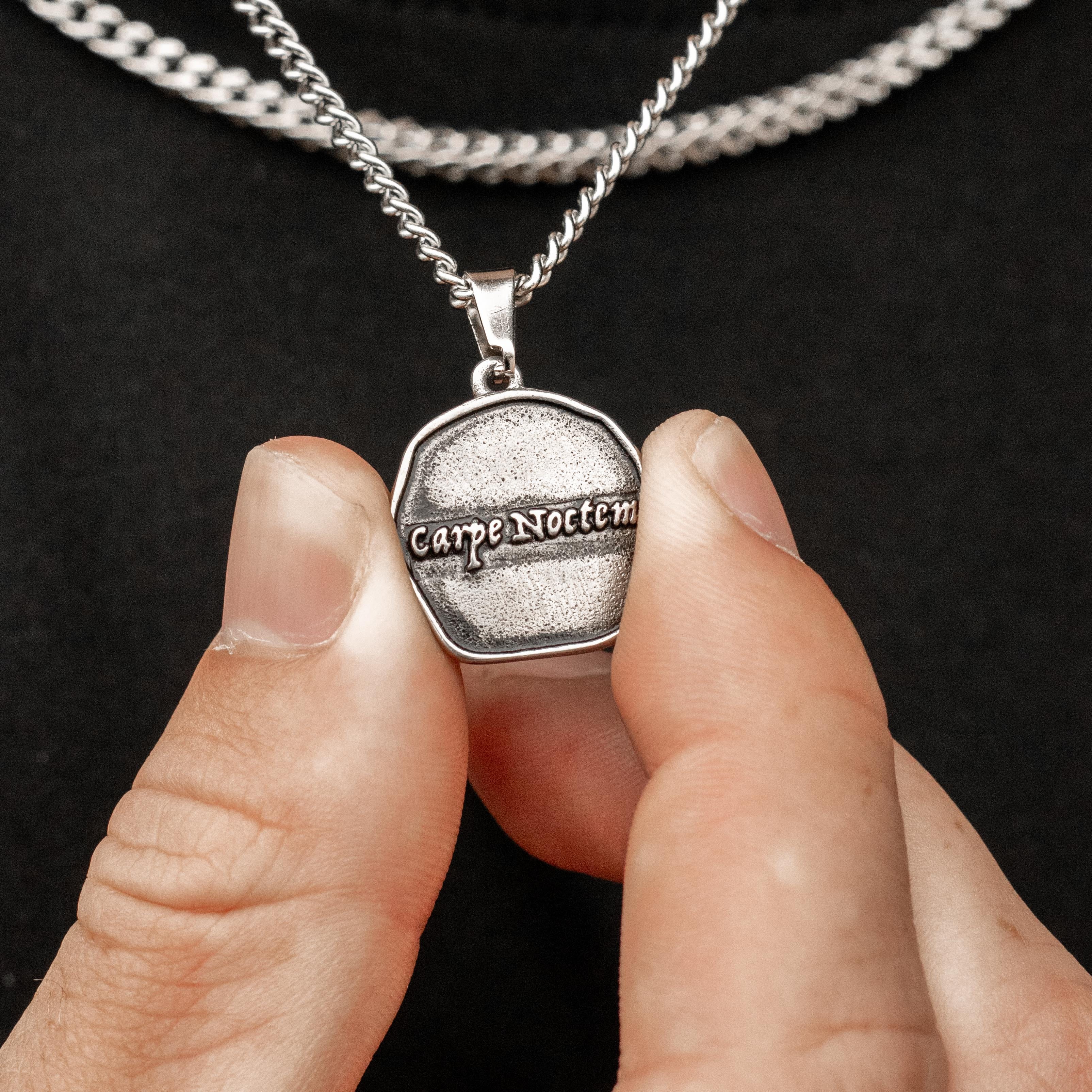 Carpe Noctem Pendant & Chain - Image 6