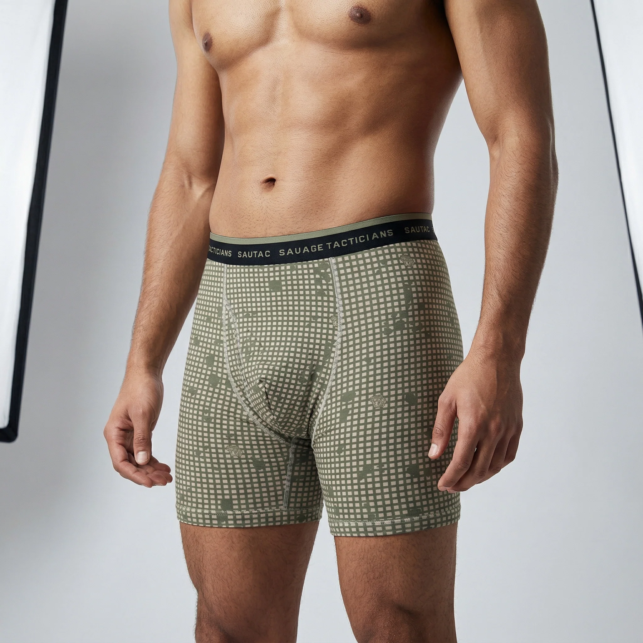 Desert Night Camo Boxer Briefs - Image 2
