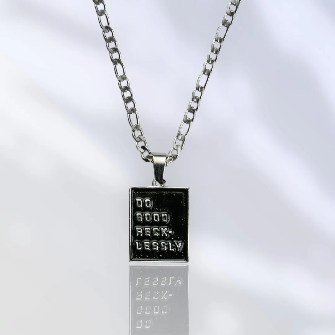 Do Good Recklessly Pendant & Chain - Image 6