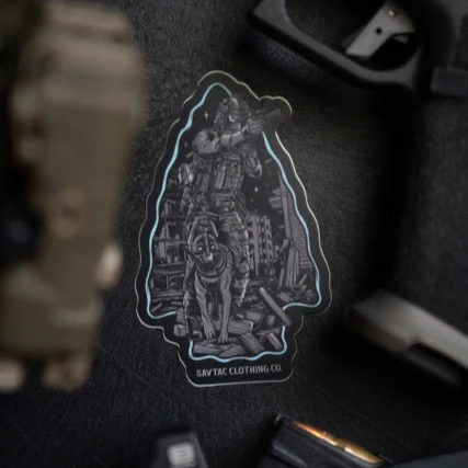 Dogs of War Sticker - Image 2