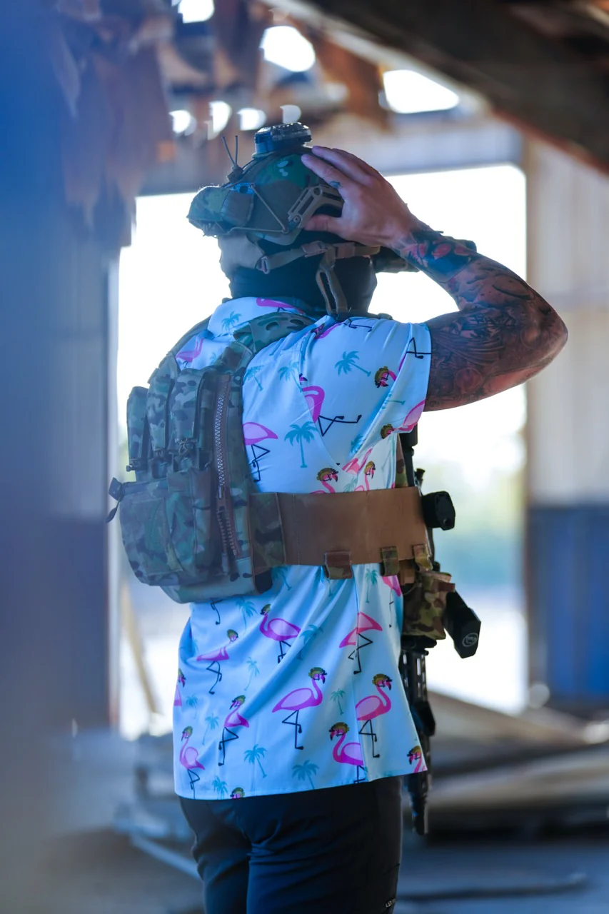 Flamingo Team Six Button-up - Image 4