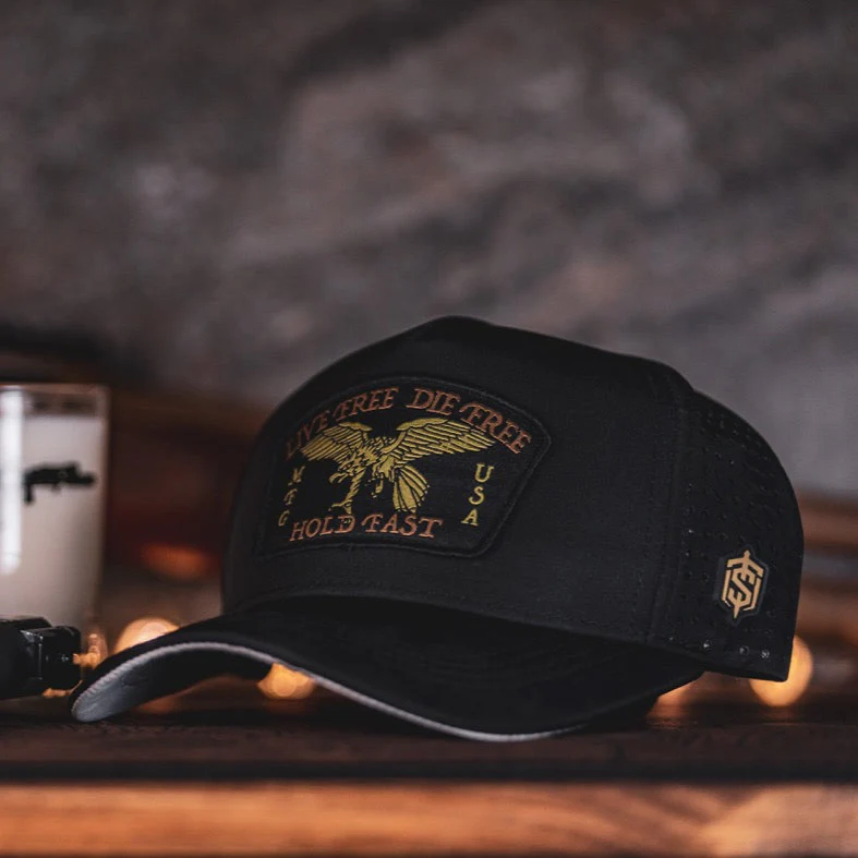 Live Free Hat - Black - Image 4