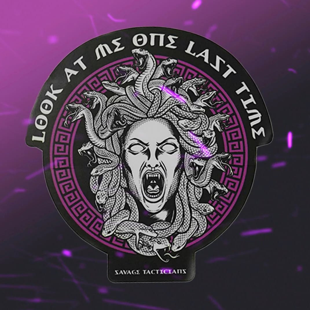 Medusa's Gaze Sticker - Image 2