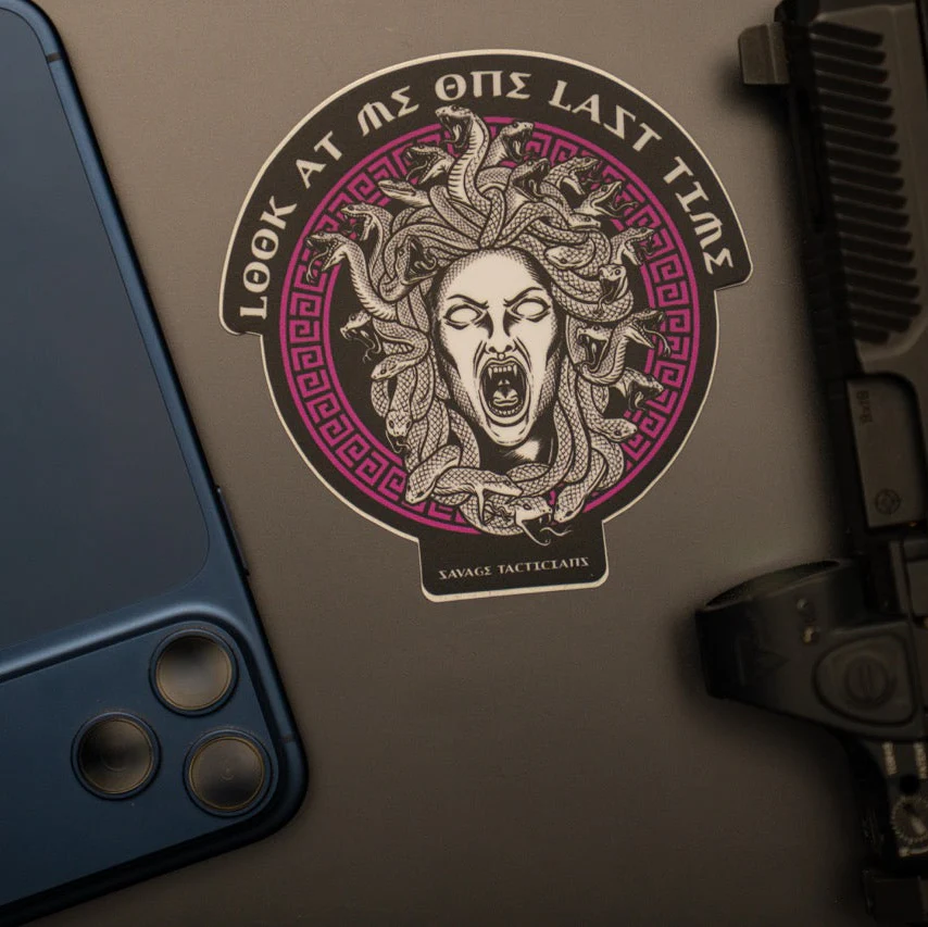 Medusa's Gaze Sticker - Image 3