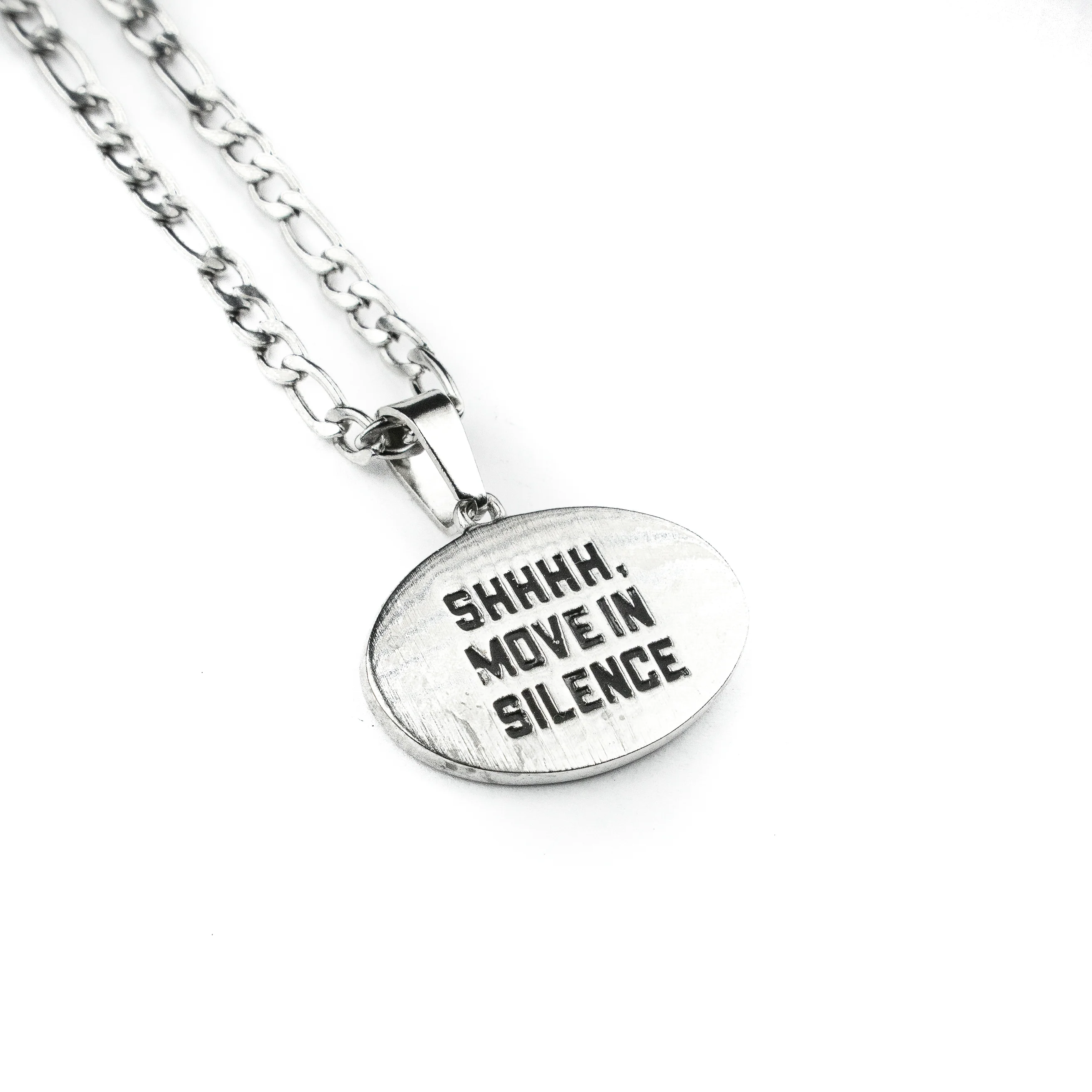 Move in Silence Pendant & Chain - Image 4