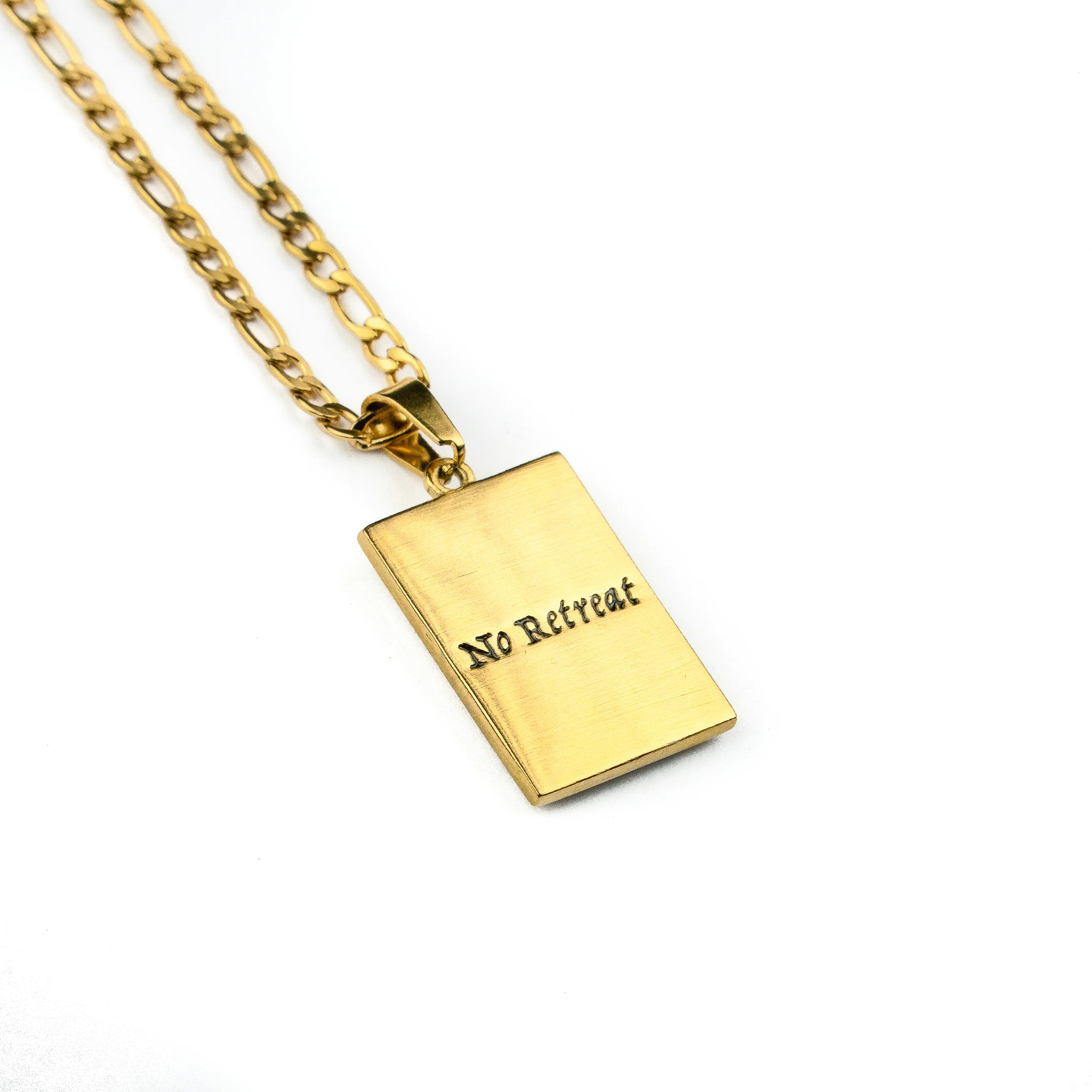 No Retreat Pendant & Chain - Image 4