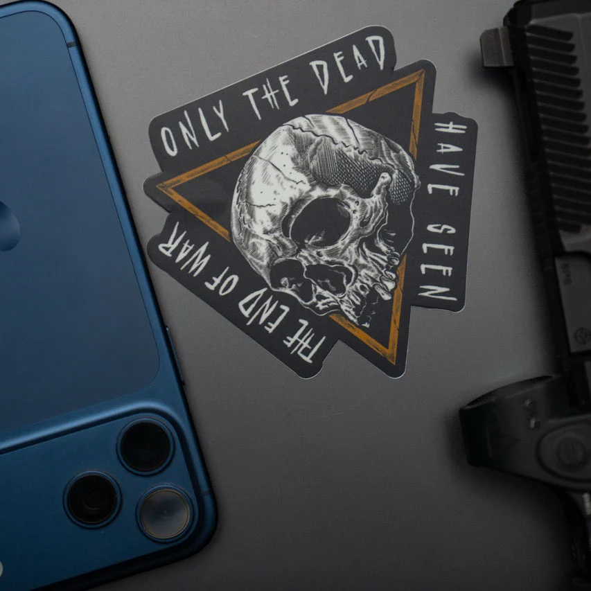 Only The Dead Sticker - Image 3