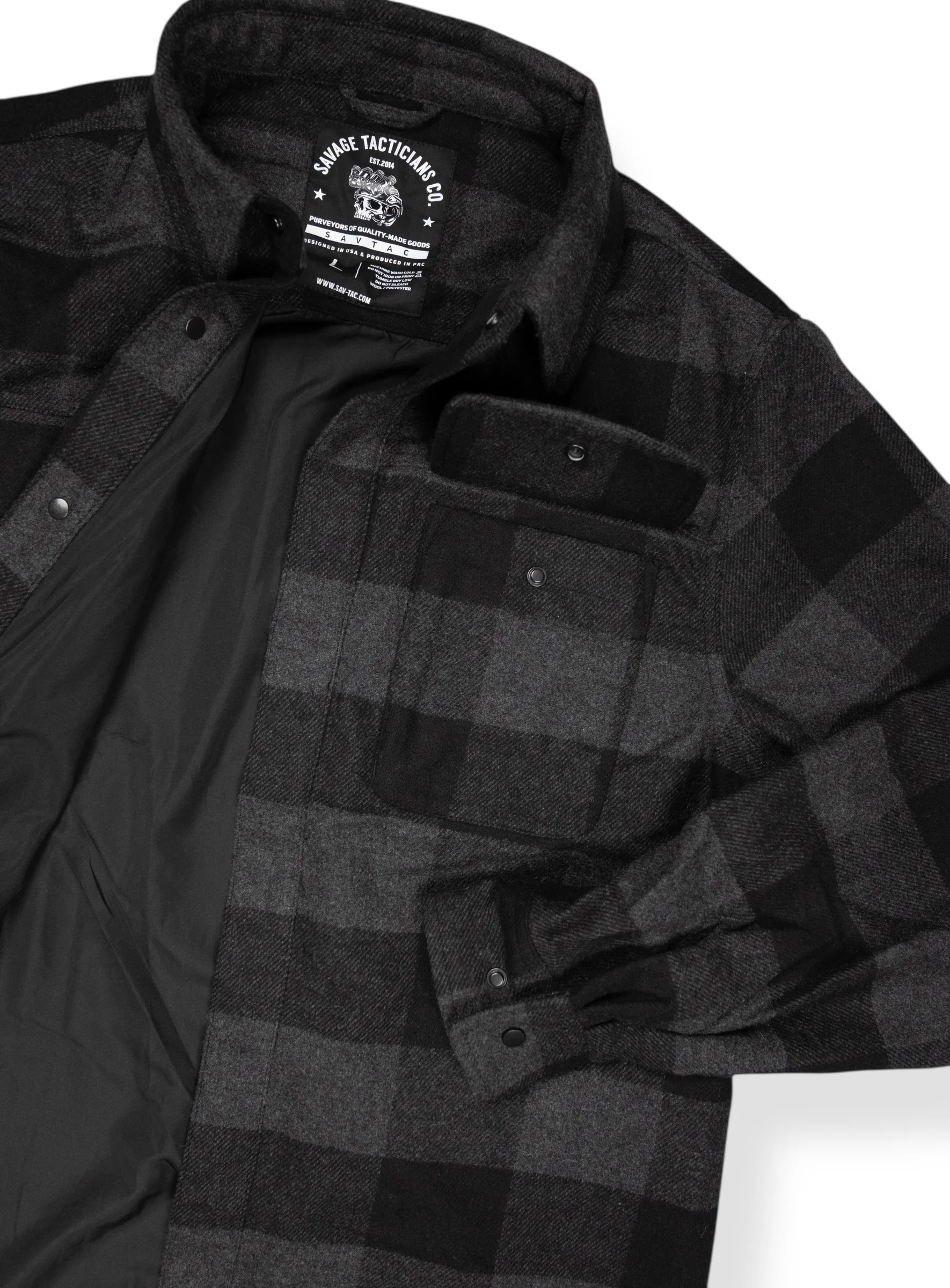Ops Flannel Shacket - Image 3
