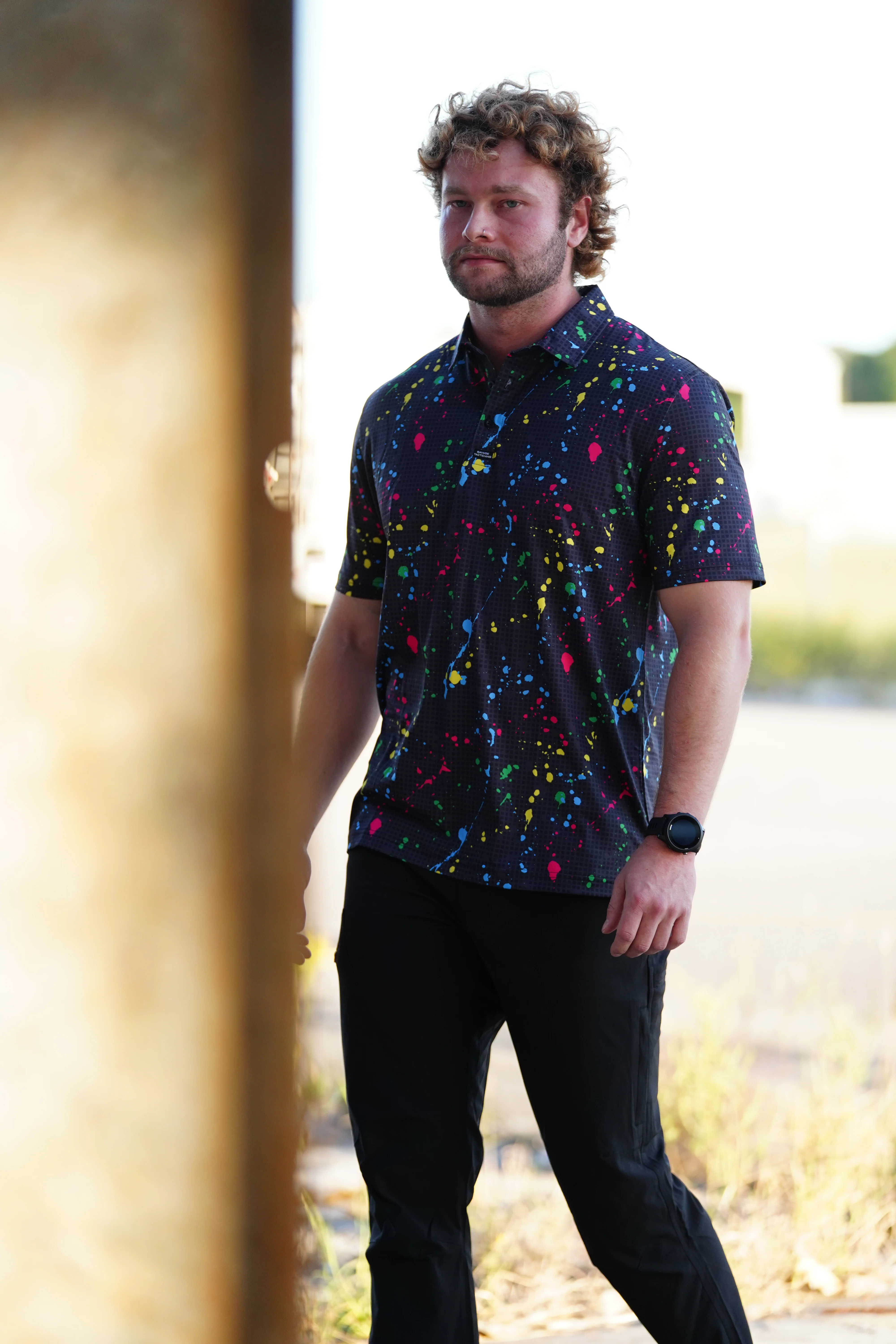 Performance Polo - DNC Splatter - Image 4