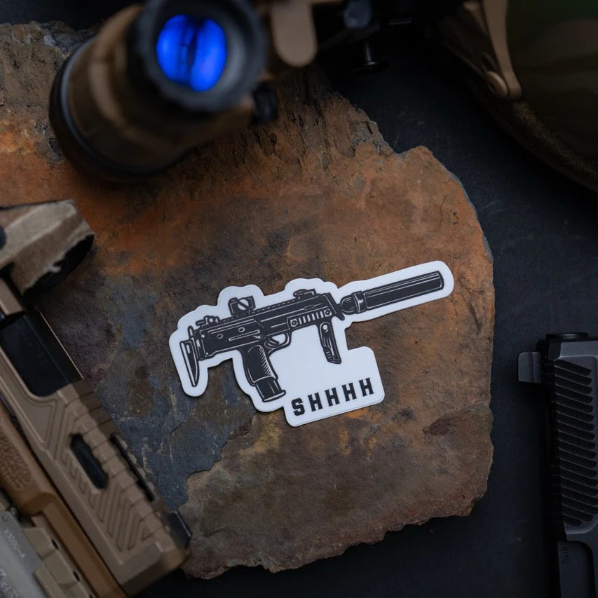 Shhhh Sticker - Image 2