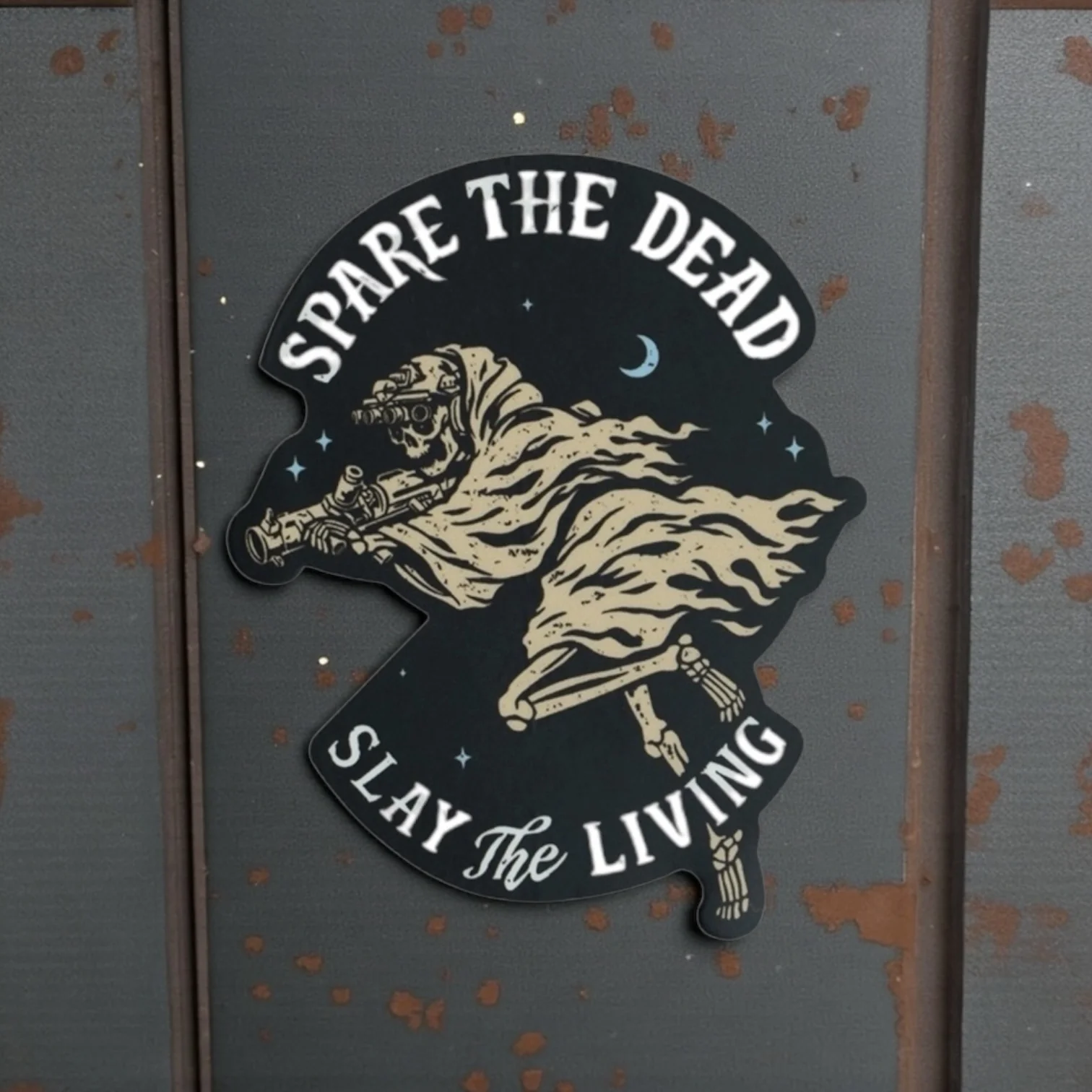 Spare the Dead Sticker - Image 3
