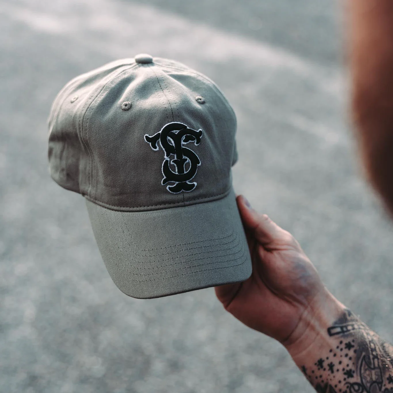 ST Team Hat - Light Olive - Image 4