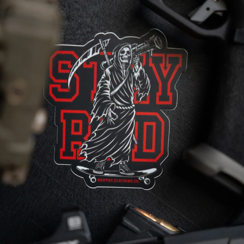 Stay Rad Sticker - Image 2