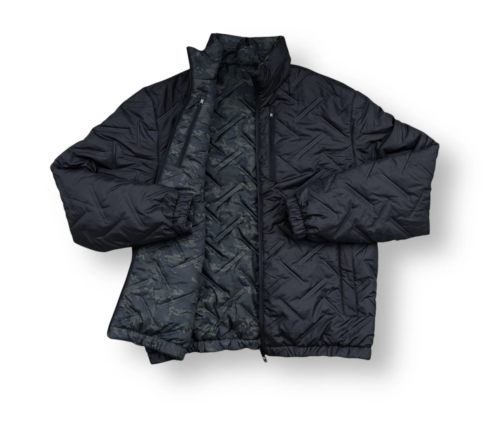 STMC® Black Camo Reversible Woobie Jacket - Image 2
