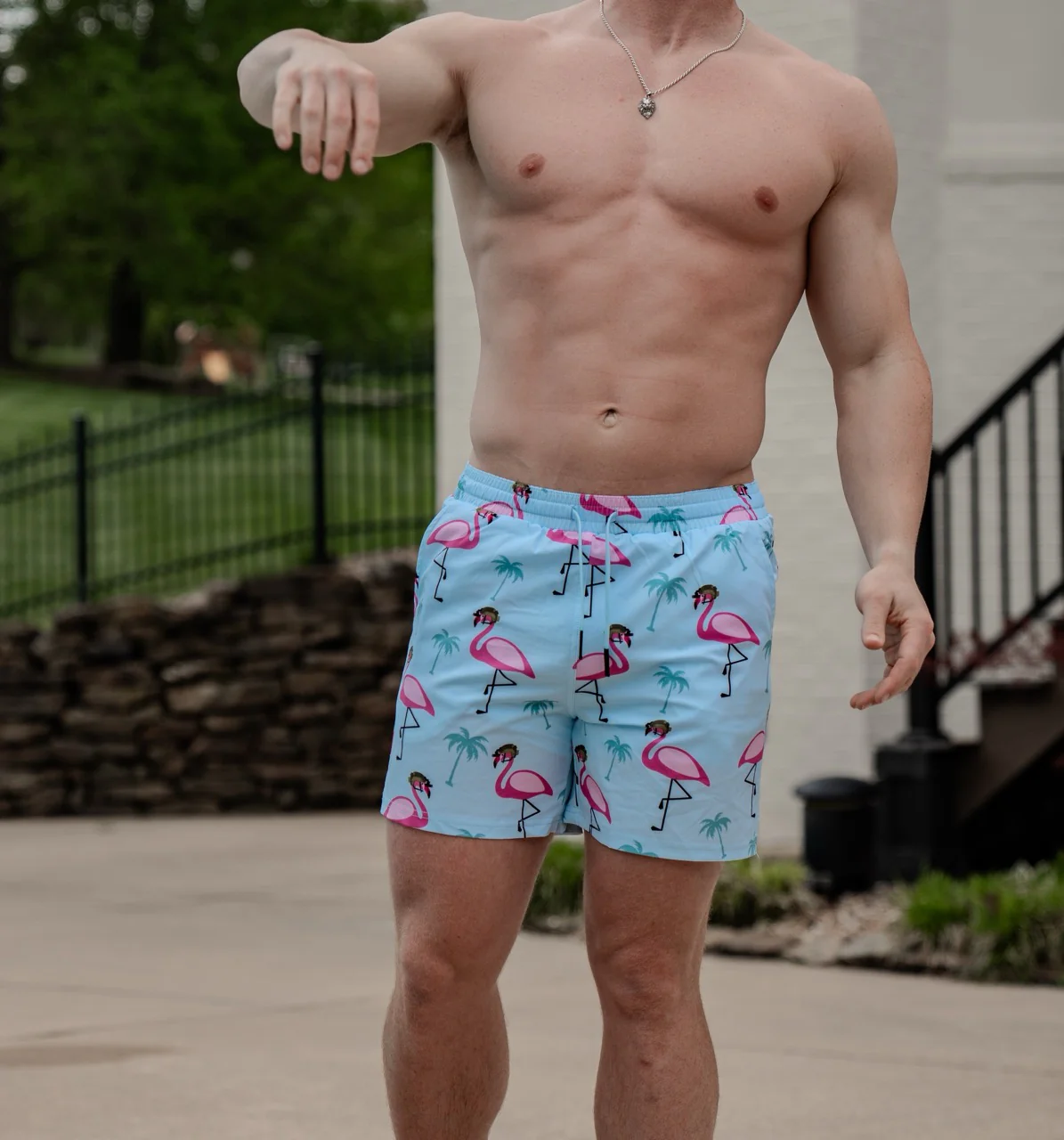 Swim Trunks - Flamingo Team Six - Image 7
