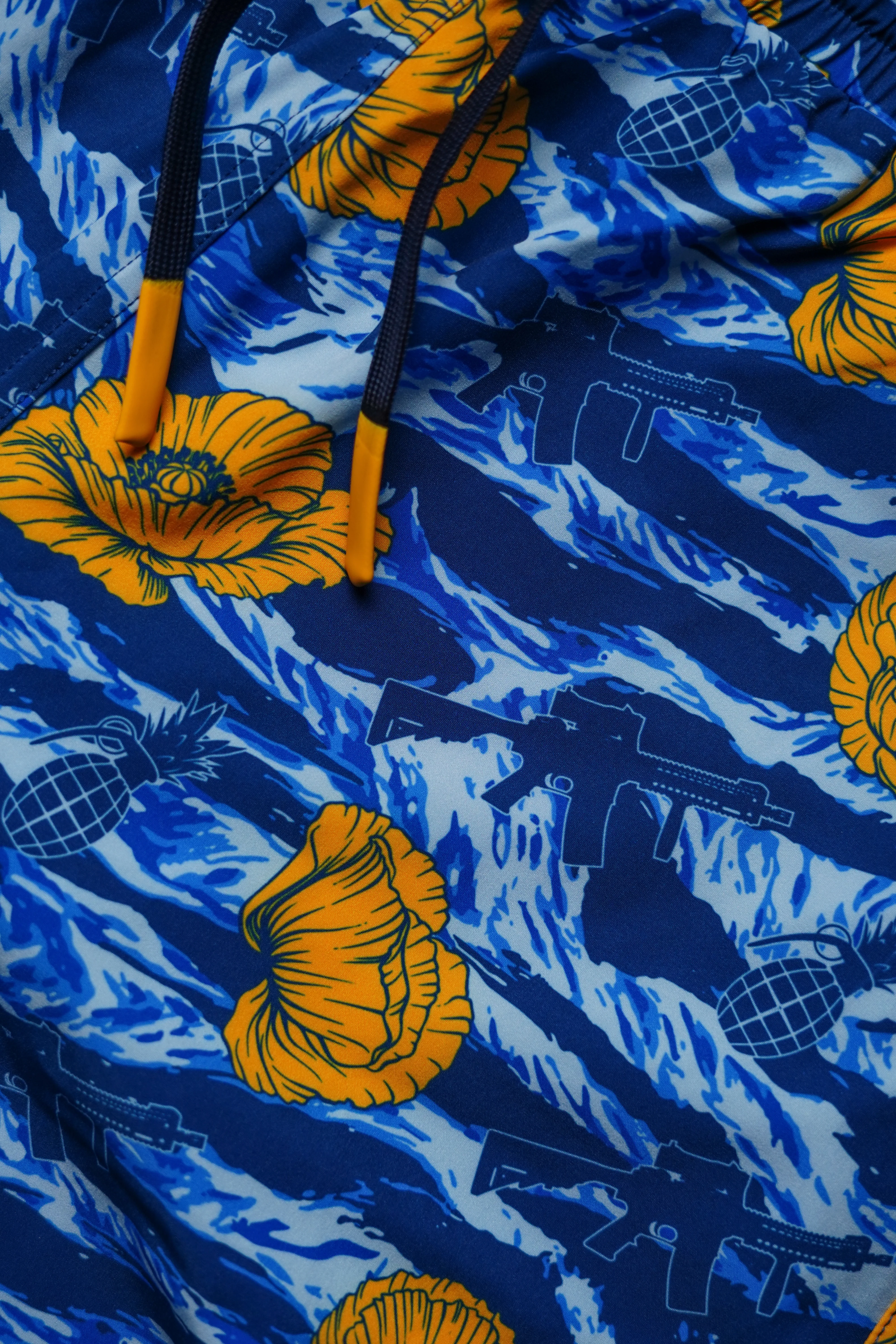 Swim Trunks - Tiger Stripe Blue - Image 6
