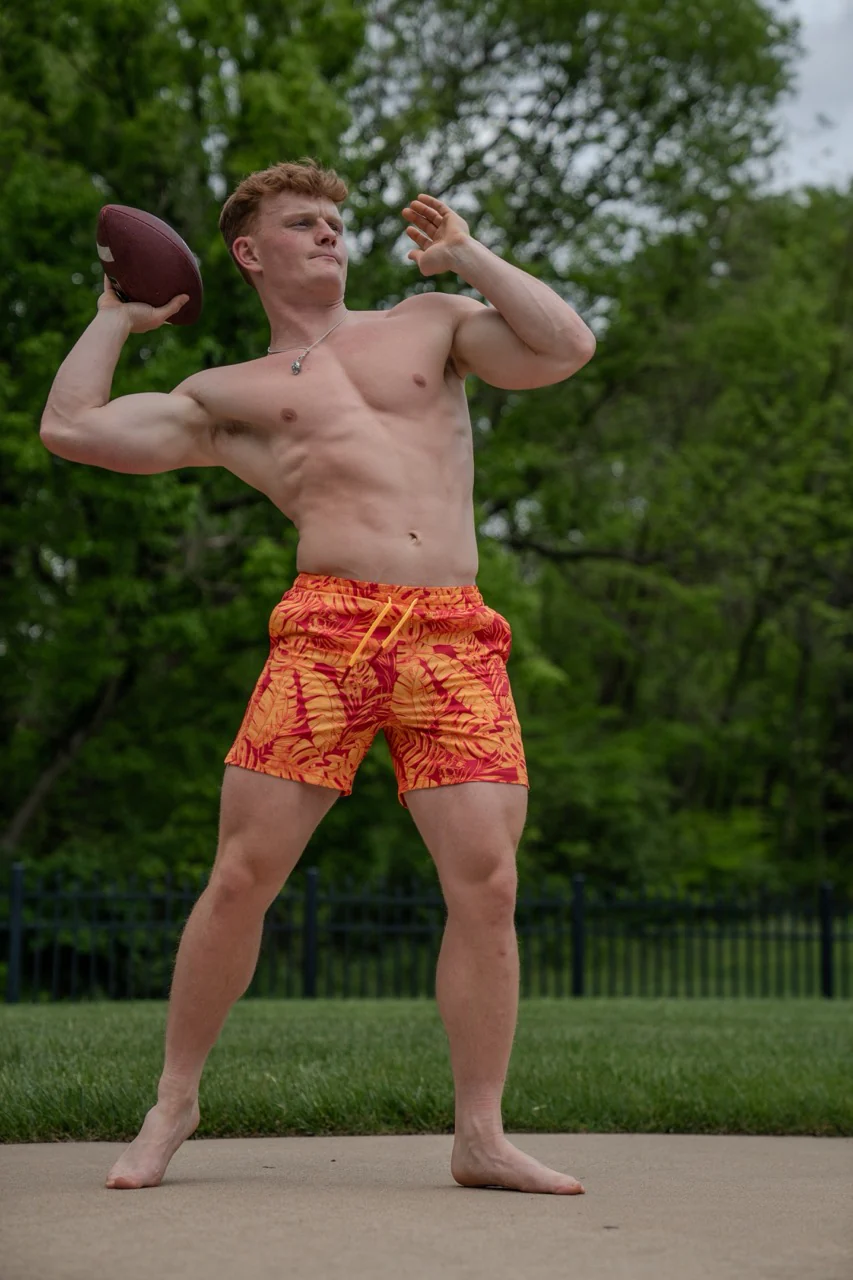 Swim Trunks - Tropical Inferno - Image 8
