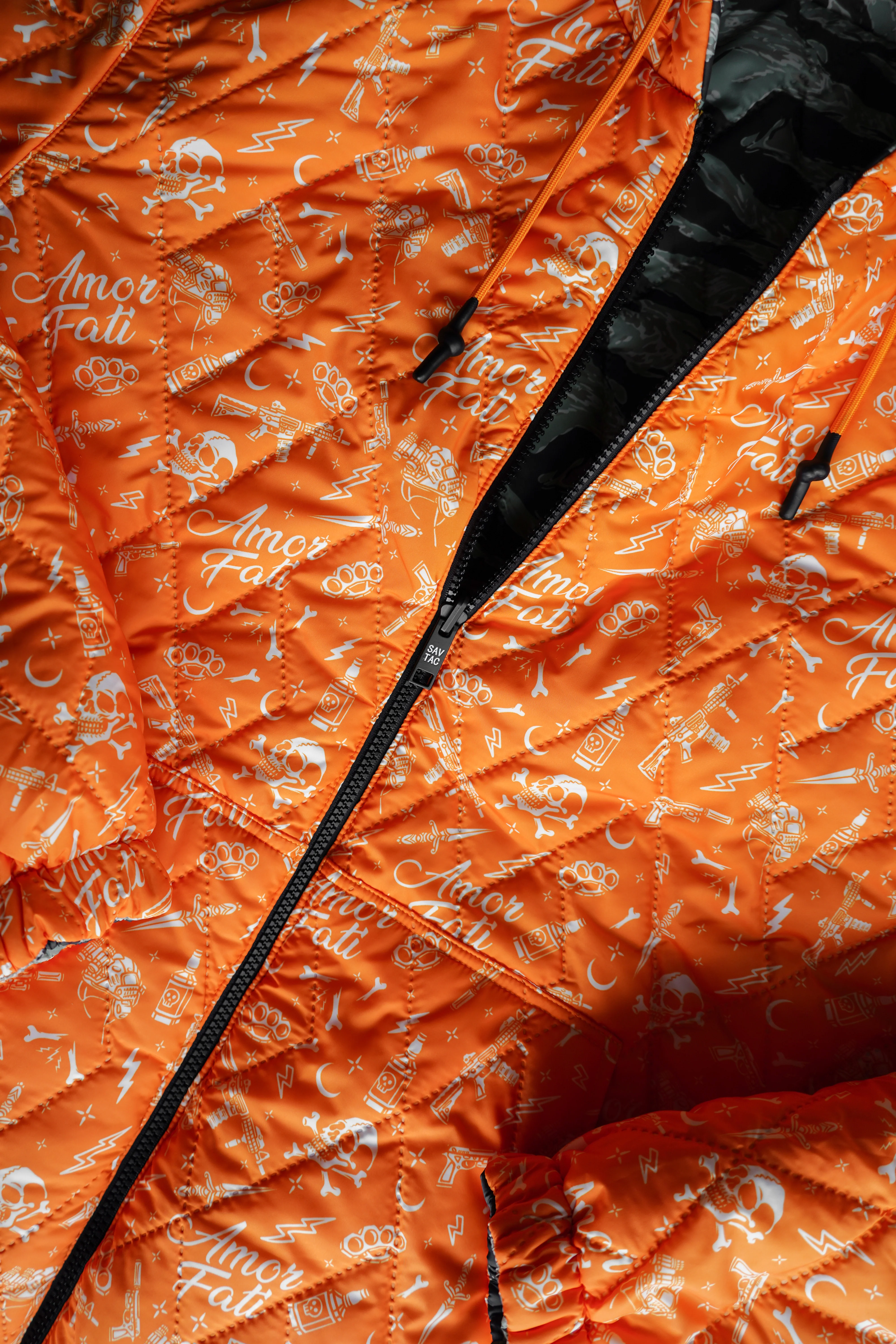 Tiger Stripe Camo Reversible Woobie Hoodie - Image 3