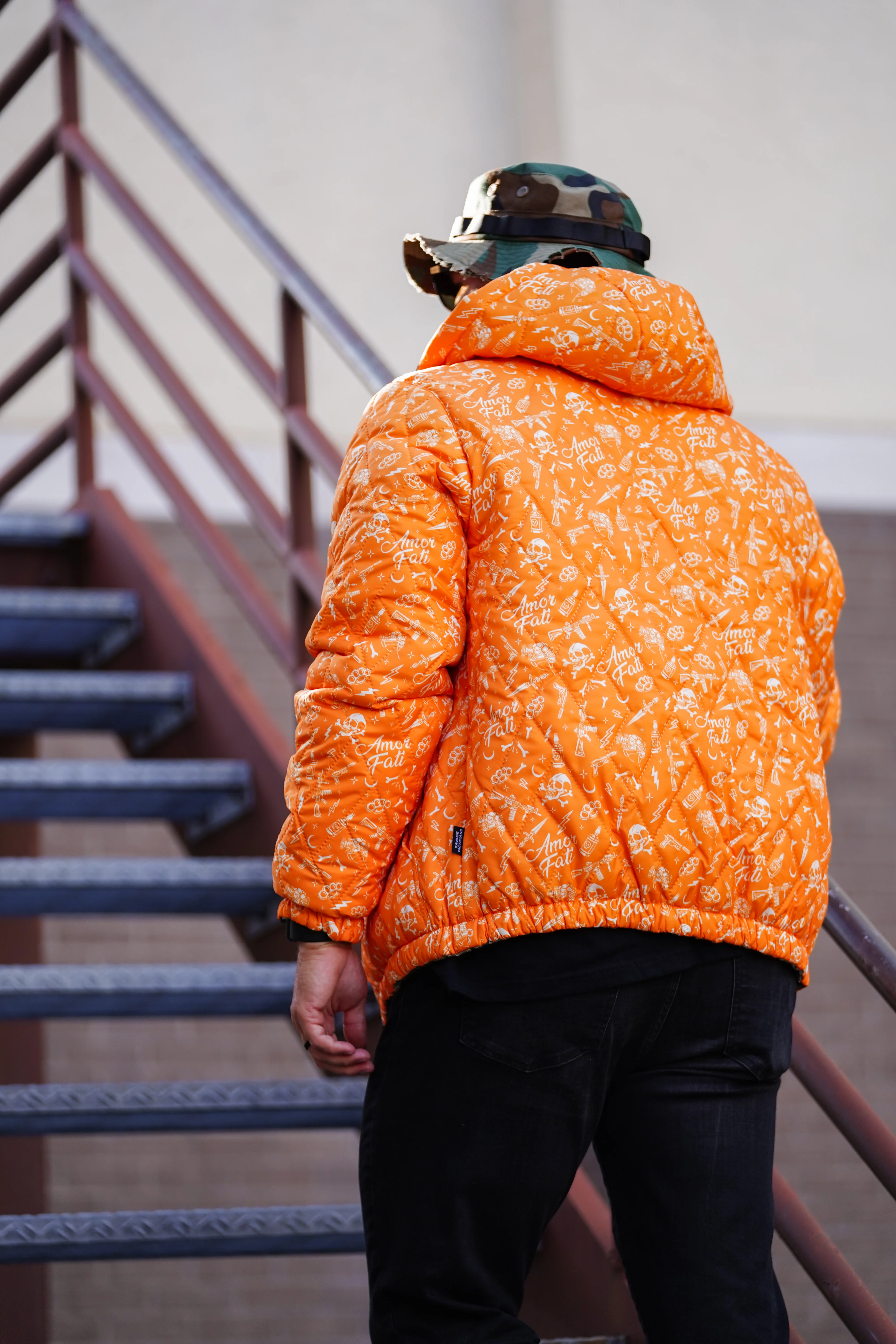 Tiger Stripe Camo Reversible Woobie Hoodie - Image 9