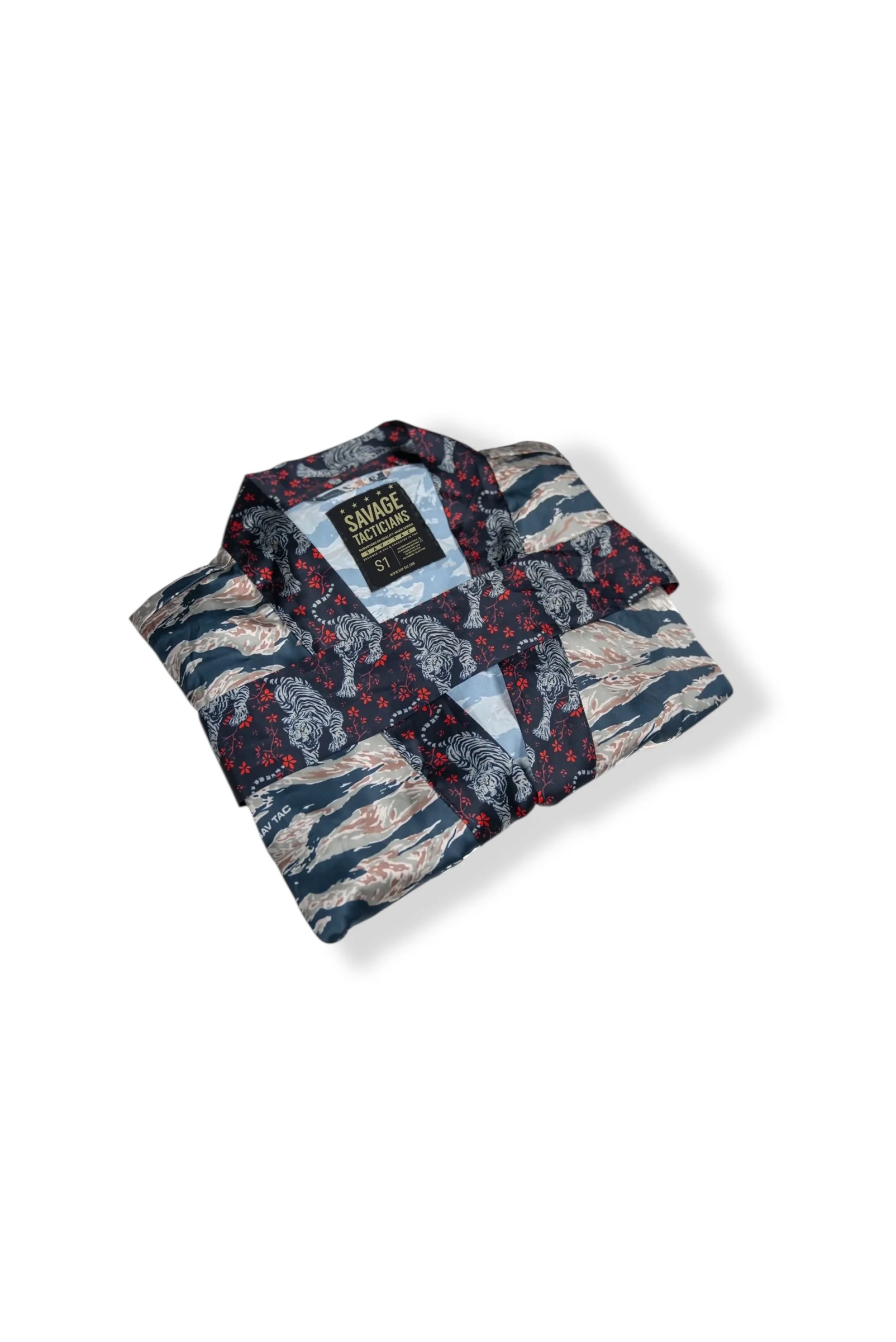 Tiger Stripe Kimono Robe - Image 6