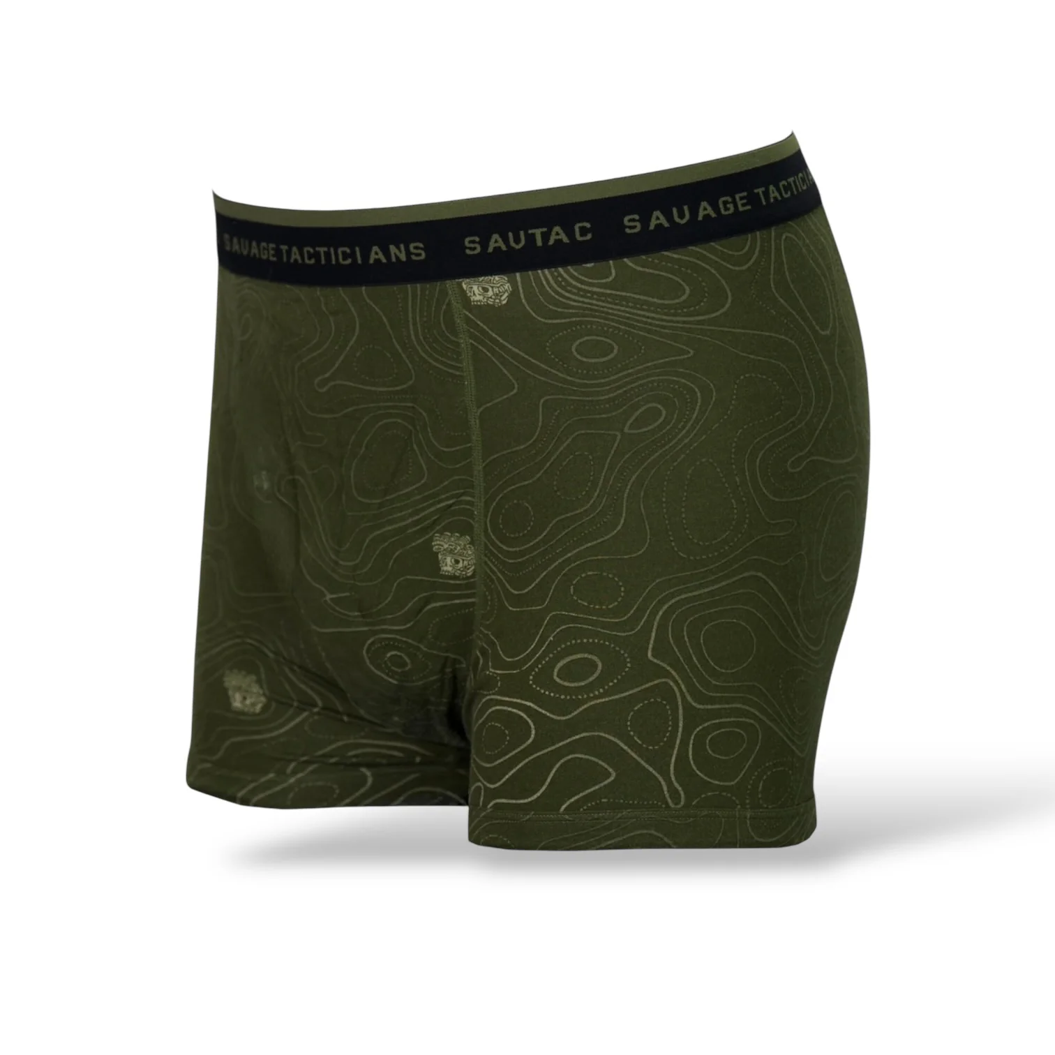 Topo Green Trunk Briefs