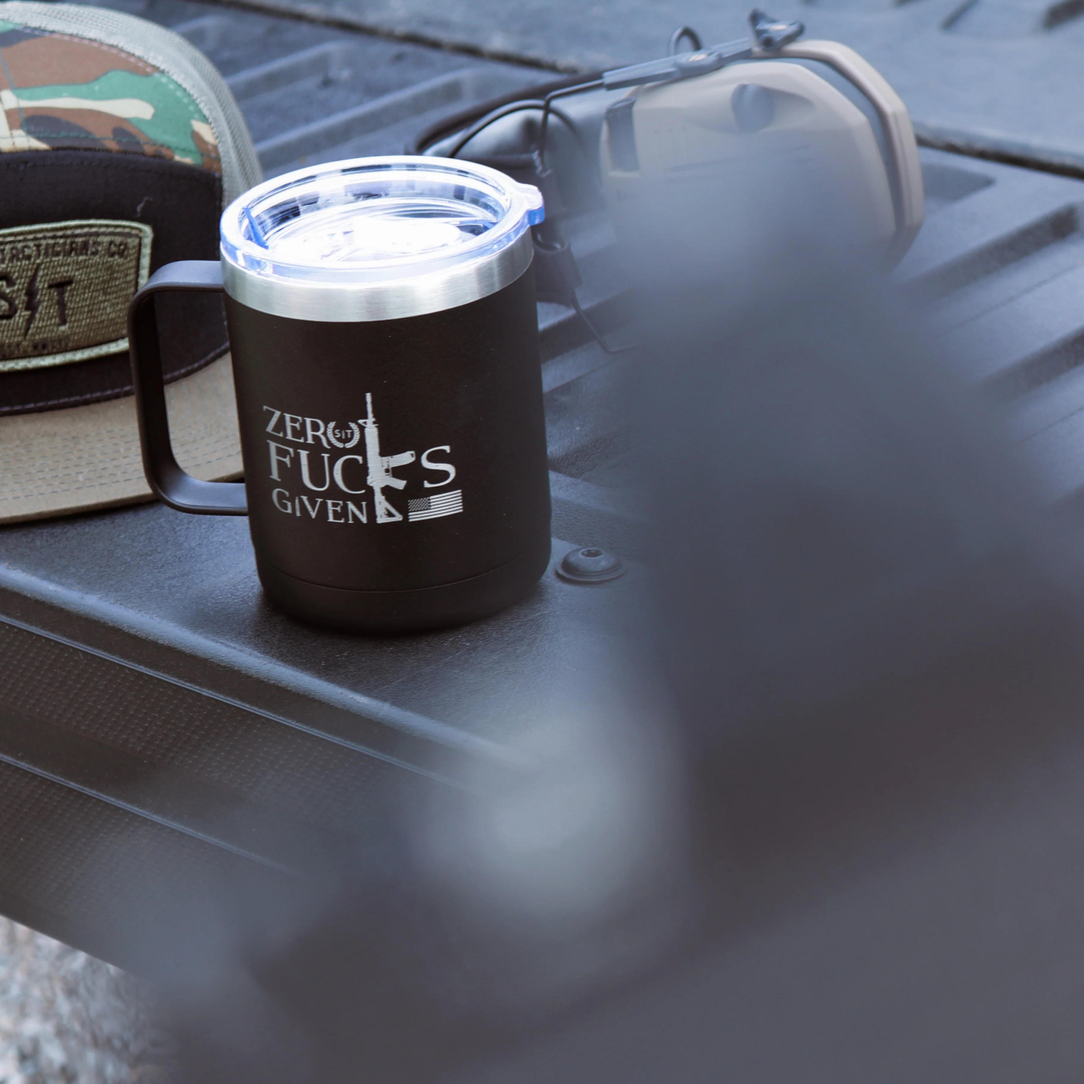 Zero Fucks 10 oz Mug Tumbler - Image 3